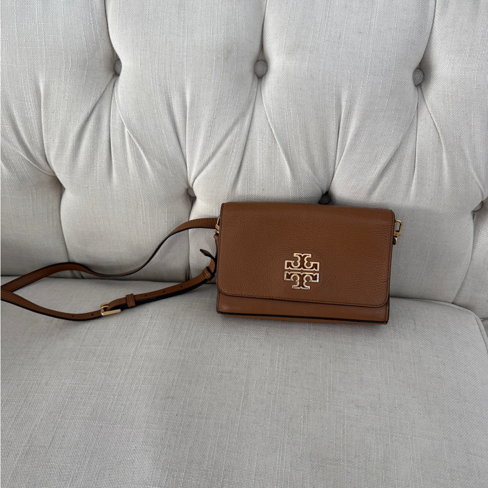 Tory Burch Brown Crossbody Bag